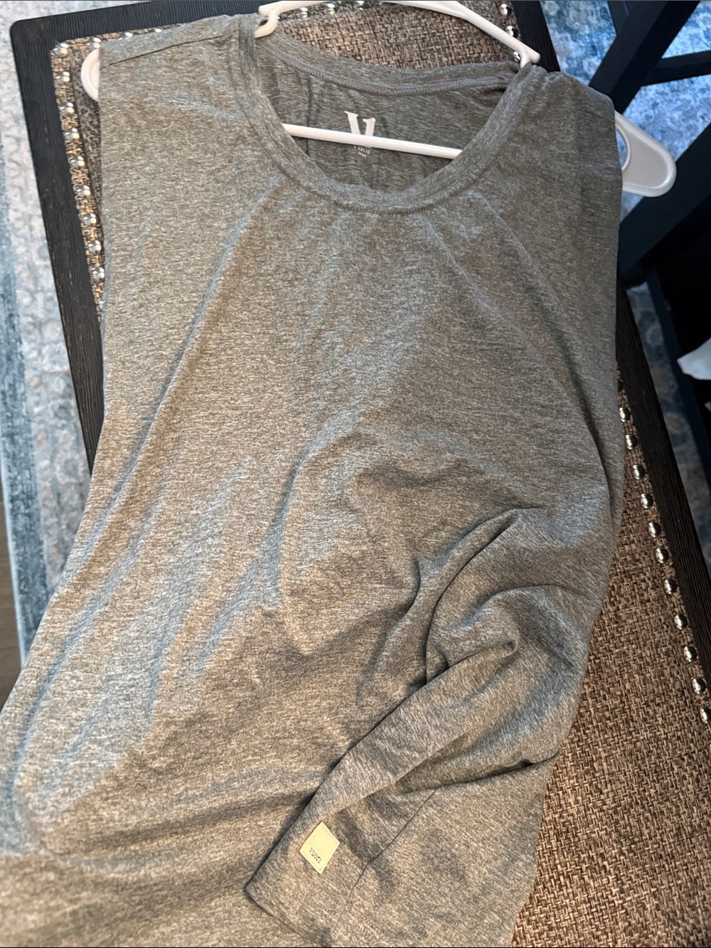 Vuori Gray Sleeveless Crewneck Tank